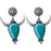 Turquoise Western Earrings - Dallaswholesalers.net