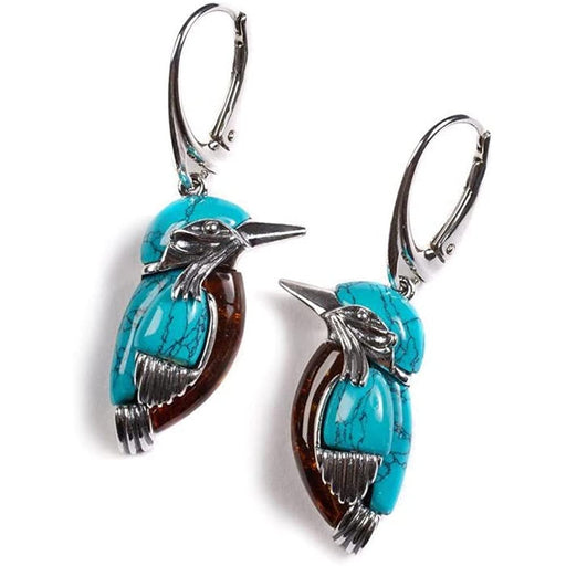 Turquoise Bird Earrings - Dallaswholesalers.net