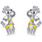 Giraffe Earrings - Dallaswholesalers.net