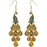 Peacock Dangle Earrings - Dallaswholesalers.net