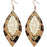 Leopard Leaf Earrings - Dallaswholesalers.net