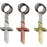 Cross Keychains Wholesale Bulk Lot 12 Pieces - Dallaswholesalers.net