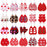 Valentine's Day Earrings Wholesale Bulk Lot 20 Pairs - Dallaswholesalers.net