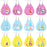 Gnome Easter Earrings Wholesale Bulk Lot 12 Pairs - Dallaswholesalers.net